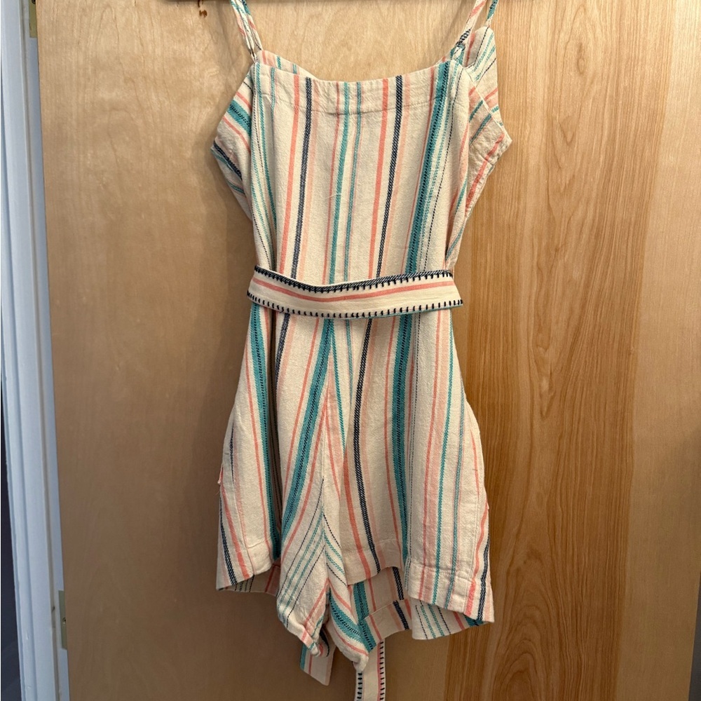 Splendid La Paz Striped Multicolor Romper, Select Item 3/$25. - Picture 9 of 15